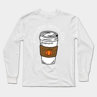 Green Pumpkin Spice Latte Long Sleeve T-Shirt